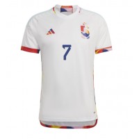 Belgium Kevin De Bruyne #7 Replica Away Shirt World Cup 2022 Short Sleeve